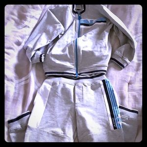 Armani junior sweat suit, size 7